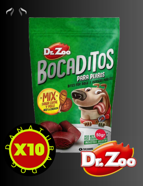 Snacks Bites for dogs meat and chicken flavor
