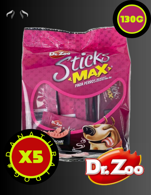 Snack stick Max para perros sabor salchicha