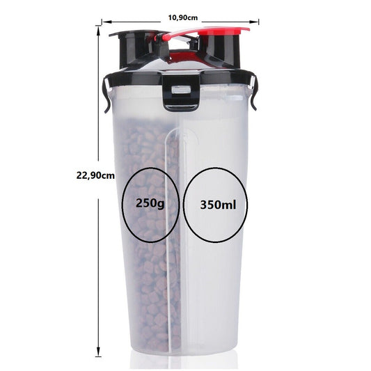 Water Bottle and Food 2IN1