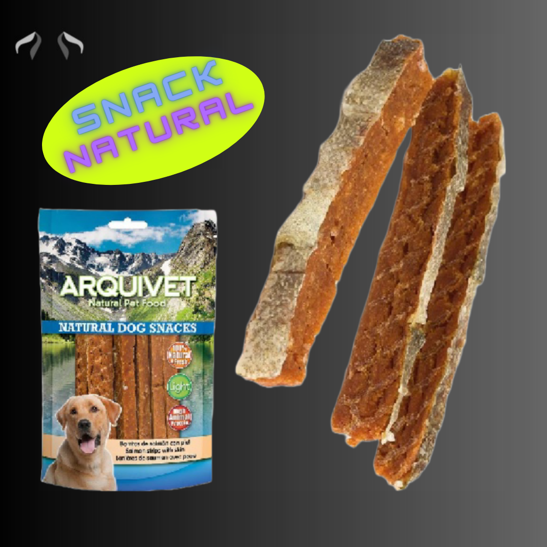 Snacks Barritas de salmón para perro Arquivet